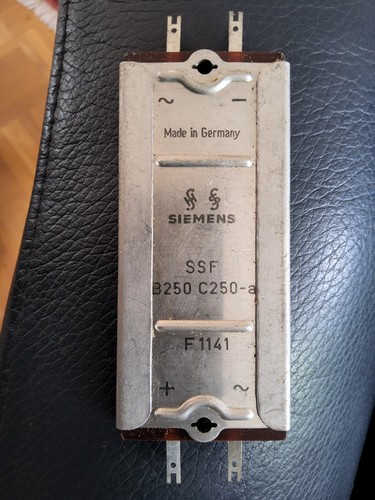 Nos gleichrichter siemens ssf - gleichrichter,