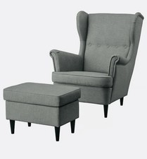 ikea Sessel Strandmon, grau