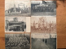 6 Feldpostkarten mit