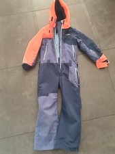 Skianzug Skioverall Overall Wed'ze Decathlon 128 8 Jahre Einteiler 