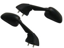 Spiegel Paar Schwarz E-geprüft für Yamaha YZF-R6 600 YZF R6 YZFR6