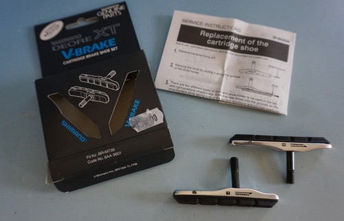 Shimano deore brake shoes - deore, xt
