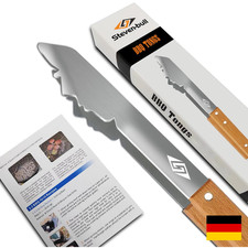 Edelstahlgrillzange mit