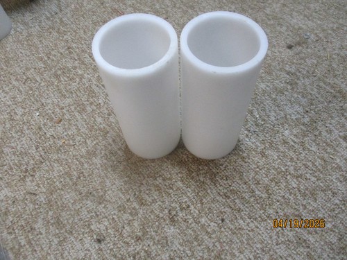Acrylglas rohr weiß - 2x,