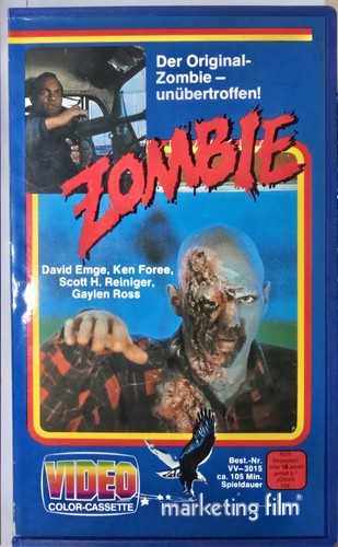 Vhs zombie marketing hartbox - zombie,