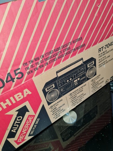 Ghettoblaster toshiba - ghettoblaster,