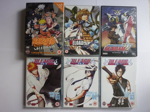 Dvds naruto unleashed - dvds, 1-26