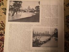 RK/ÜLUM 1899 Zeitungsdruck 846 Bissensorf Wolgast München Hochwasser Bogenhausen