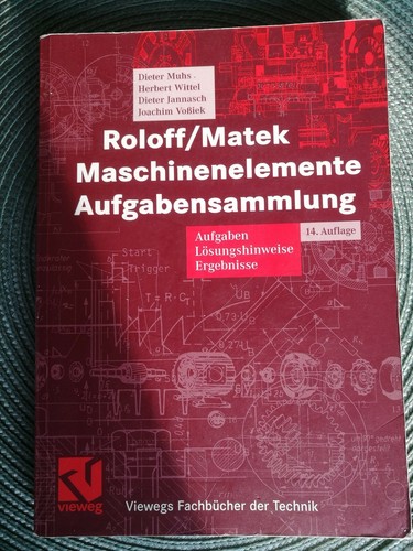 Roloff matek maschinenelemente - roloff/matek,