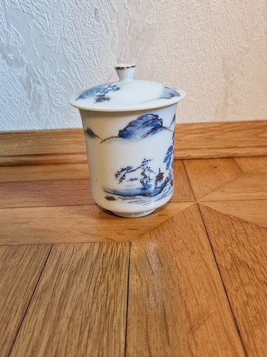 Chinesische teedose mit deckel - chinesische,