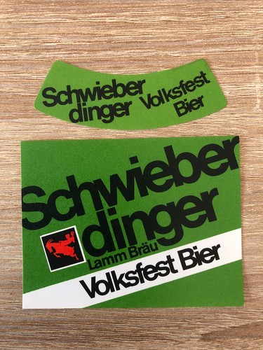 Bieretikett lammbräu - bieretikett,
