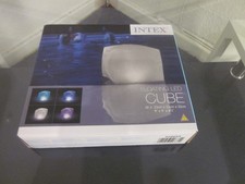 Intex LED-Schwimmleuchte Würfel 28694 4 Farben farbwechselnd