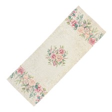 Läufer Gobelin mit schmalem Saum Padua-Rosenstrauß | 40x100 und 45x140cm