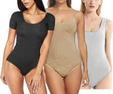 Damen Body Overall Kurzarm
