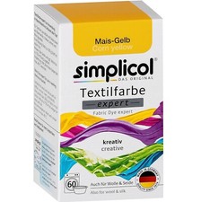 Simplicol Textilfarbe expert Mais-Gelb 150g - Farbe zum Färben