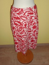 Rock Le Tricot Perugia rot Naturweiß Größe L wie neu