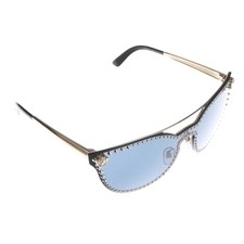 Sonnenbrille von Versace in Gold und Schwarz 2177