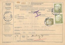 Los  vom  29.11  Paketkarte