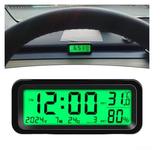 Digitale auto uhr solar - digitale, auto-uhr