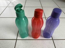 Tupperware EcoEasy 750 ml Eco Bottle  Trinkflasche rot, grün, blau
