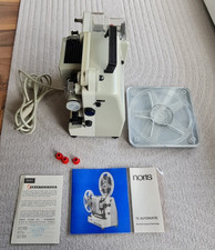 Noris TS Automatic Super 8 Filmprojektor mit Anleitung Vintage und Tragekoffer**