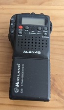Hand Funk Funkgerät MIDLAND ALAN 42 CB Transceiver ohne Antenne