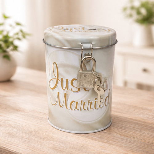 Spardose hochzeit metall - spardose,
