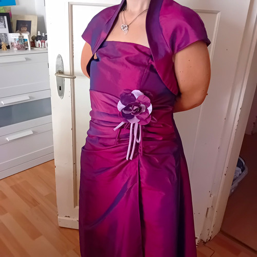 Damen abendkleid trägerlos - damen,