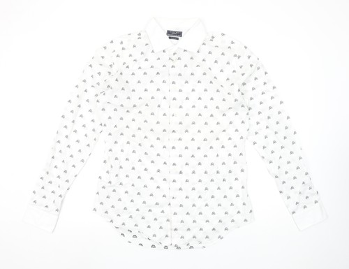 Zara man langarmhemd weiß - zara,