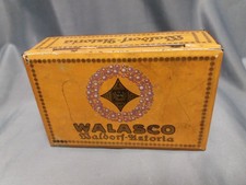 Blechdose Zigaretten WALASCO Waldorf - Astoria 50 Cigaretten ca. 1920/30er Dose