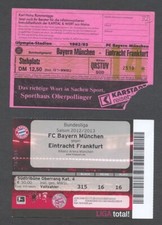 FC Bayern München - Eintracht Frankfurt ---  2x Ticket Bundesliga 2