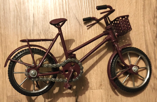 Deko fahrrad metall lila - deko, fahrrad,