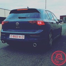VW Golf 8 GTI Mittelschalldämper Vorschalldämpfer MSD Attrappe Halle 61
