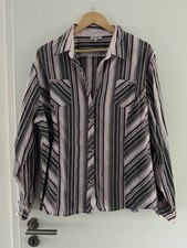 Sehr schöne gestreifte Bluse von Gina Laura - Größe XXL