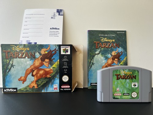 N64 disneys tarzan - tarzan, 64