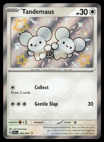 Pokemon karten tandemaus - pokemon,