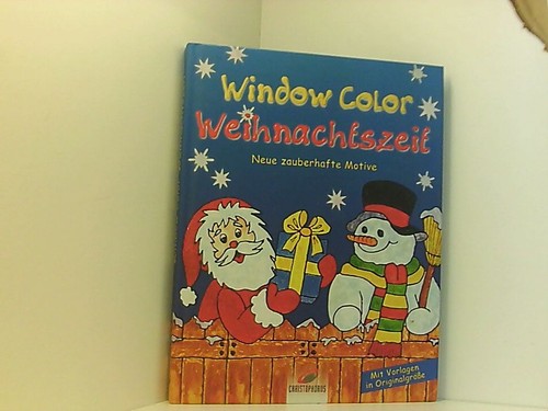 Window color weihnachtszeit - window,