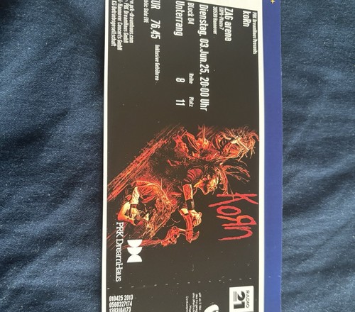 Korn tickets hannover - tickets,
