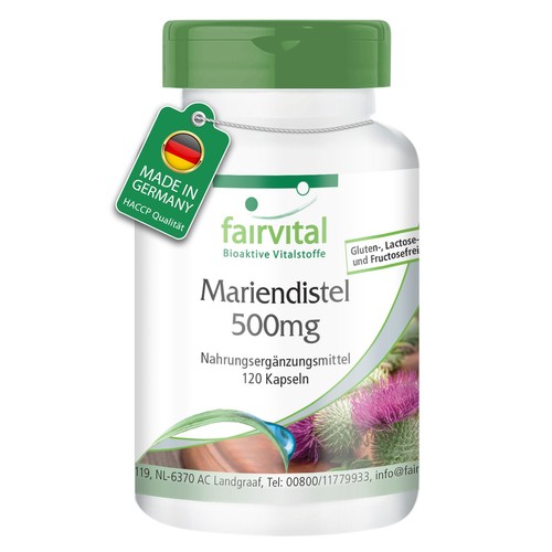 Mariendistel 500mg 120 - 500mg,