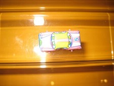 Shioji SSS Toys - Japan - Mini Penny Toy Family Car - Tin - Blech - 3,5 cm