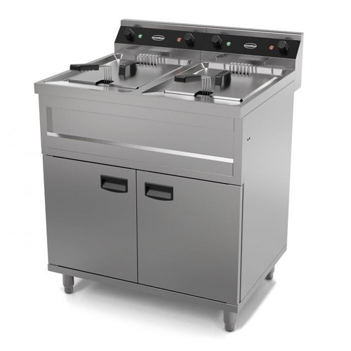 Gastro elektro friteuse 2x12l - elektro,