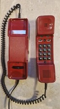 1 Sehr schönes Kult - Tasten-Telefon Siemens Telekom, Sammlerstück, analog rot m