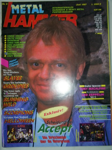 Metal hammer 1987 accept - metal,