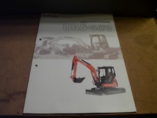 KUBOTA KOMPAKTBAGGER U35-3alpha3  8 SEITEN PROSPEKT/BROSCHÜRE