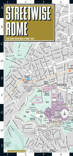 Streetwise rome map - map,