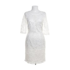 Lipsy London, Kleid, Größe: 36, Weiß, Blumen, Spitze, Damen #9eE