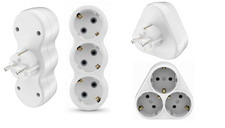 3Fach Steckdosenadapter