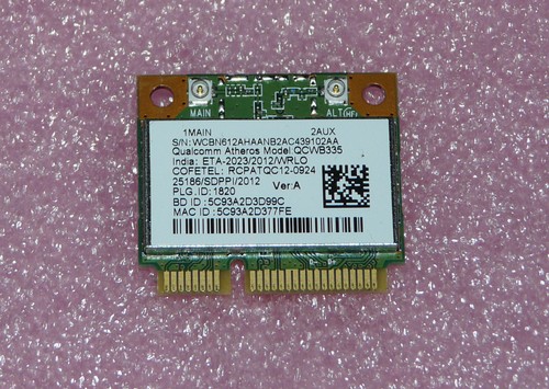 Qualcomm atheros qcwb335 wlan - atheros,
