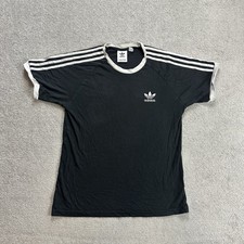ADIDAS ORIGINALS Herren T Shirt Kurzarm M Sport Classic Retro Logo 3404 Schwarz