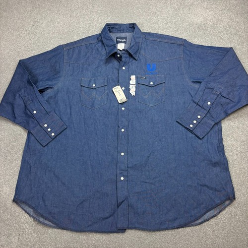 Wrangler jeanshemd erwachsene - jeanshemd,